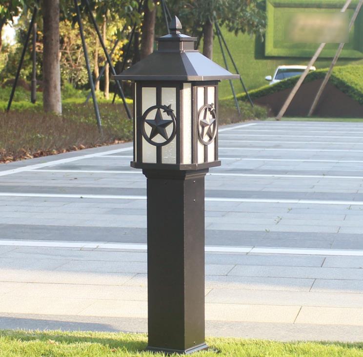 Lawn lampa van modern residential park garden travnja lampa
