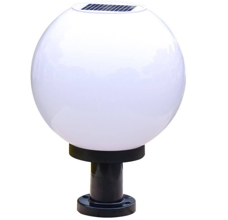 Sunčeve svjetlosne popravke Type Globe Ball Shaped Solar Lights Outdoor Lights For Pillars