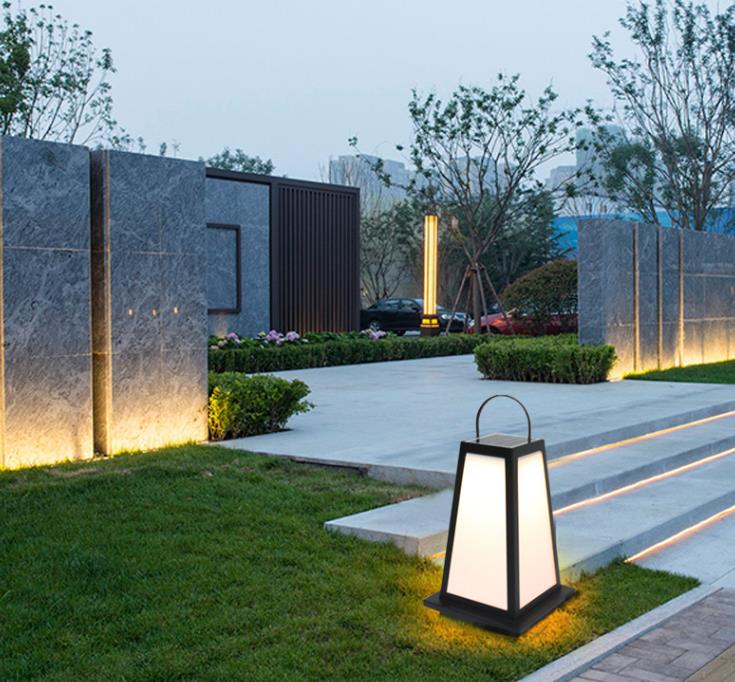 Napolju vodootporan vodeći pejzaški travnjak svjetla vrtovna dekoracija svjetla solarnog stupnja