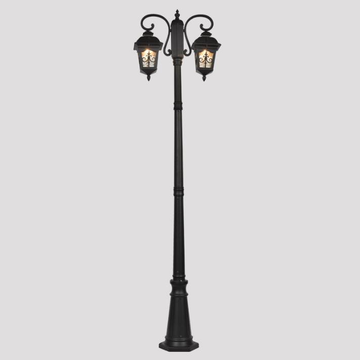 Dvostruka oružja smrt-Cast Aluminum izvan Garden Street Lamps ili Garden Lamp Poljupci